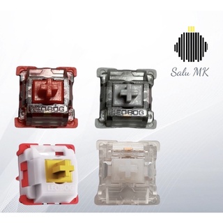 Leobog AULA/Ash wood/Wolfberry/Crystal switch công tắc bàn phím cơ