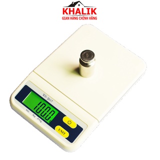 Cân điện tử kỹ thuật số nhà bếp 3kg/0.5g KHALIK WH-B07 độ chính xác cao chuyên dùng cân tổ yến, thực phẩm