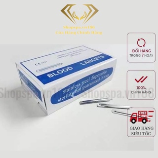 Kim chích mụn LANCETS hộp 200 chiếc