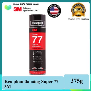 Keo phun xịt đa năng loại tốt 3M Super 77 ( 375g )