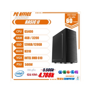 BỘ MÁY TÍNH HỌC ONLINE, BÁN HÀNG, DÙNG CHO VĂN PHÒNG, RAM 4GB, CÓ Ổ SSD nhiều cấu hình