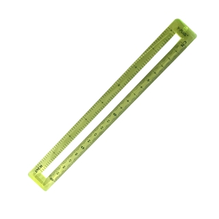 Thước Kẻ Mid 20Cm Y-PLUS+ - RX1304_MID - Màu Xanh Lá