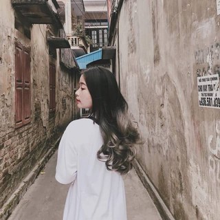 [TÓC GIẢ] KẸP NỬA ĐẦU NHUỘM ĐUÔI XÁM KHÓI