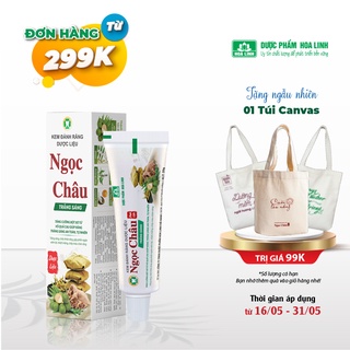 Kem đánh răng dược liệu Ngọc Châu trắng sáng 20g