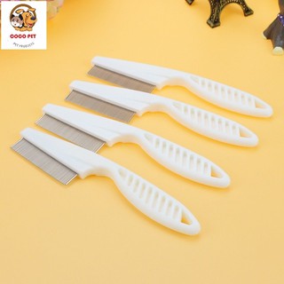 Lược Chải Ve Rận, Bọ Chét Gỡ Rối Lông Chó Mèo Cán Dài