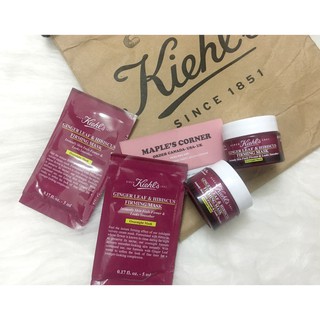 Mặt nạ ngủ gừng chống lão hoá Kiehl.s Ginger Leaf &amp; Hibiscus Firming mask