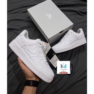 GIÀY AF1 ALL WHITE LAI AU DA THẬT [ FULL BOX + FREESHIP ]