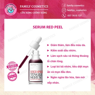 Red Peel Tingle Serum 35ml Tinh Chất Tái Tạo Da Chính Hãng So Natural - Family Cosmetics