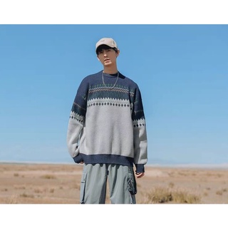 Áo len thổ cẩm siêu dày đẹp mềm mịn nam nữ đều mặc được unisex ulzzang - ẢNH THẬT