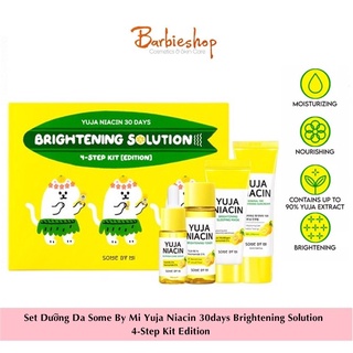 Set Dưỡng Da Some By Mi Yuja Niacin 30days Brightening Solution 4-Step Kit Edition