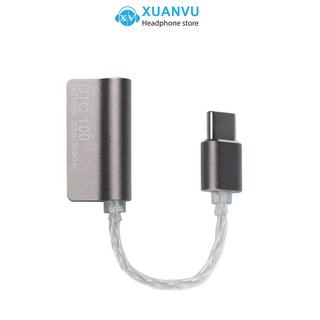 DAC/AMP di động Dunu DTC-100 - Hàng chính hãng | Dac ES9118EC, 32-bit / 384 kHz, DSD25