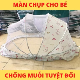 Màn chụp xếp gọn cao cấp cho bé mùng xếp thông minh tiện dụng cho trẻ em dưới 3 tuổi