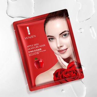 [RẺ VÔ ĐỊCH]- HOT - Mặt Nạ Giấy Táo APPLE SKIN MOISTURE MASK VENZEN