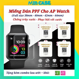 Dán PPF Dành Cho Apple Watch FULL SIZE ❤FREESHIP❤ - Dán Dẻo PPF Tự Phục Hồi Trầy Xước - Bảo Vệ Màn Hình - Loại Tốt