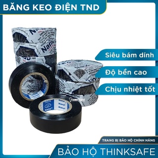Băng keo điện Tô Nga Dũng Thinksafe, băng dính điện, cách điện, chịu nhiệt 105 độ, chống nước, chống cháy lan, cao cấp