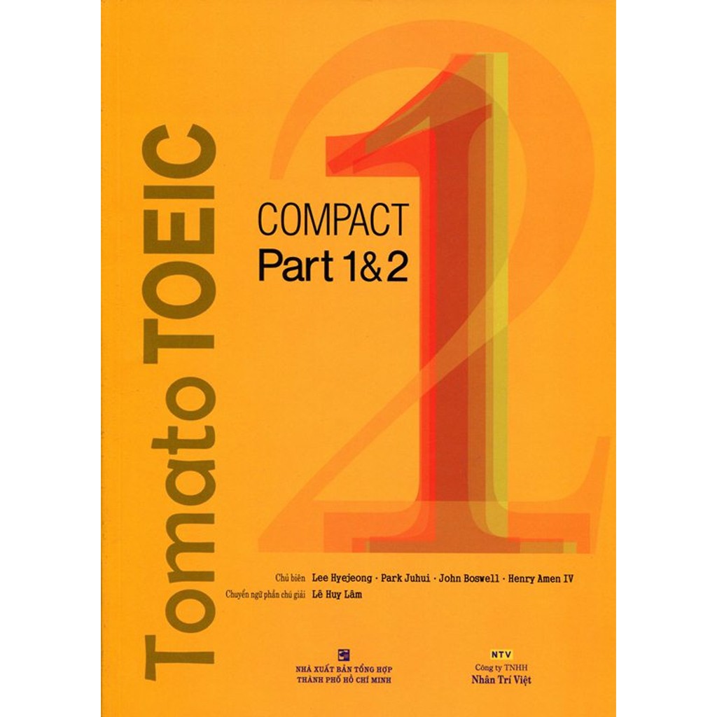 Sách - Tomato TOEIC Compact Part 1 & 2 (Kèm CD)