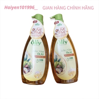 Dầu tắm Oliu x3 cấp ẩm 650ml