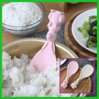 HCM - Muỗng xới cơm lúa mì Thỏ dễ thương
