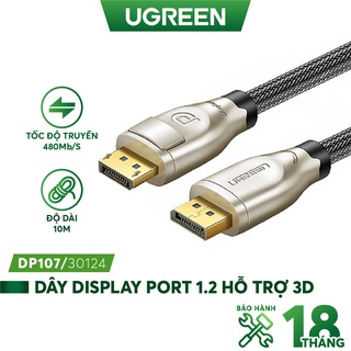 Dây cáp DisplayPort 1.2 hỗ trợ 3D 4K*2K 60Hz UGREEN DP107