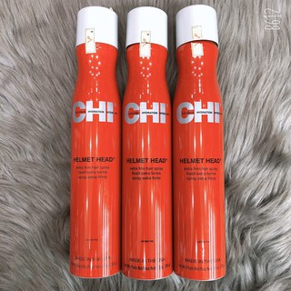 Keo xịt tạo kiểu siêu cứng CHI HELMET HEAD 284G