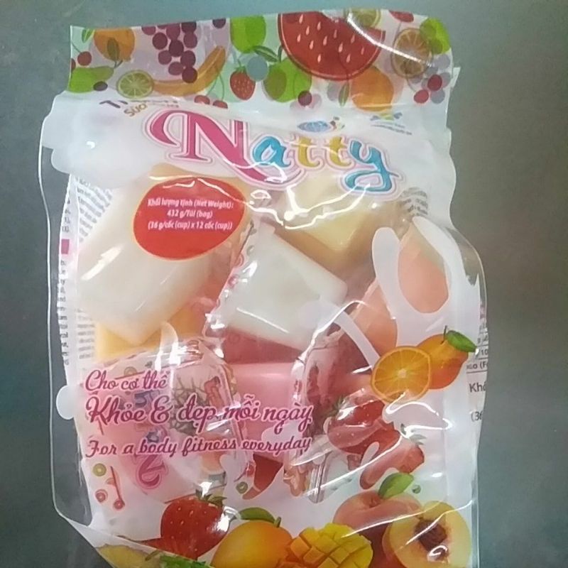 Combo 2 gói Thạch sữa chua 432g