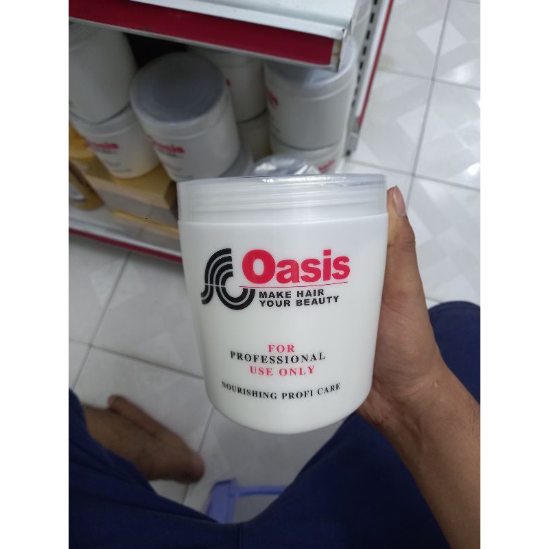 Dầu Hấp Xả Oasis 1000ml cho salon barbershop sử dụng