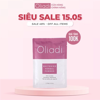 [QTGIFT] 01 Bột tắm trắng 23 vị thảo mộc Oliadi 100g