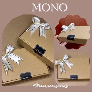 Combo Hộp Đựng Quà Kraft, Gói Quà Mono Accessories size 18x12x4cm