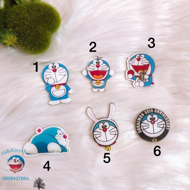 Huy hiệu cài Doreamon
