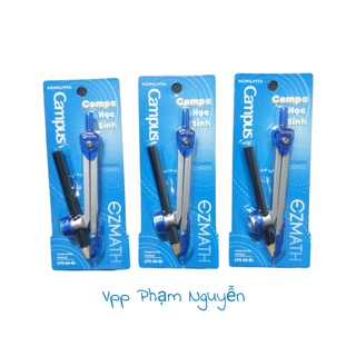 Compa Học Sinh Campus PSC-06 – Chất Liệu Cao Cấp Chống Han Gỉ - Thiết Kế Mới Tiện Lợi An Toàn