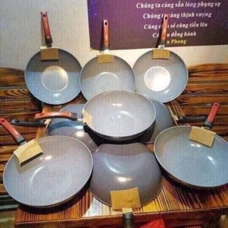 Chảo Vân Đá Sâu Lòng Chống Dính