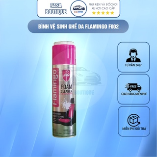 Bình Vệ Sinh Ghế Da Flamingo F002 - Nội Thất Ô Tô 650ml HÃNG PHÂN PHỐI CHÍNH THỨC