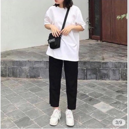QUẦN KAKI BASIC PANTS ĐEN UNISEX