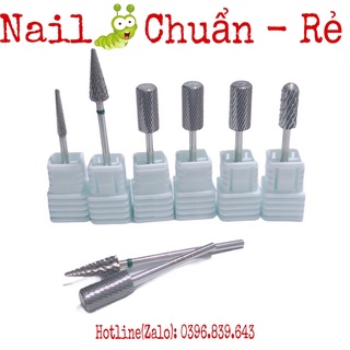 Đầu Mài Mỹ TiTan  Phá Gel, Phá Bột, Mài Phom, Mài Da Mài Khóe- Đầu Mài Không Nóng, Không Xước Da