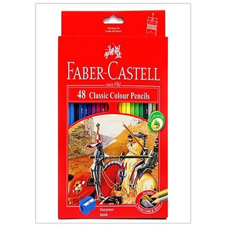Chì Màu Dài Classic Knight Faber Castell 12 Màu