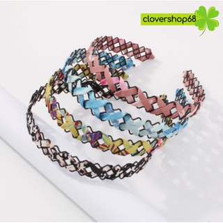 Bờm tóc cute chất liệu vải đan chữ X phong cách Hàn Quốc  Clovershop68