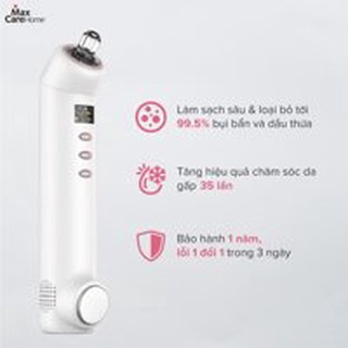 MÁY HÚT MỤN ĐẦU ĐEN MAXCARE NÓNG LẠNH - MAX666