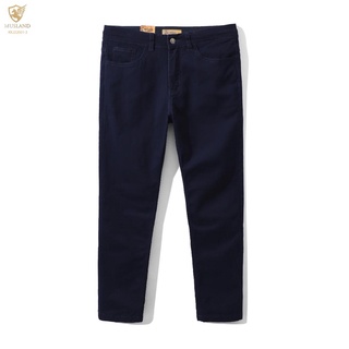 Quần kaki túi jean xanh đen cạp thun  1 chiếc quần chinos Slimfit có pha thun co giãn không ôm sát tôn dáng QKML12