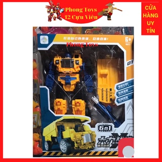 [Có sẵn] LẮP GHÉP XẾP HÌNH ROBOT TRANSFORMER BIẾN HÌNH XE TẢI 2 IN 1