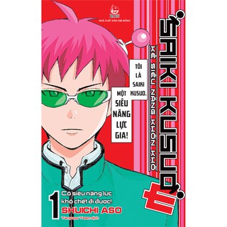 Sách - Saiki Kusuo - Kẻ siêu năng khốn khổ