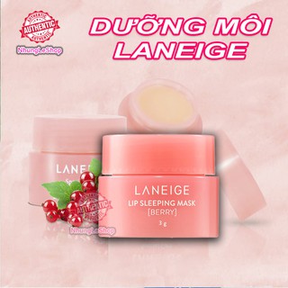 [Chính Hãng] Mặt nạ ngủ môi, dưỡng môi, tẩy da chết cho bờ môi căng mộng sáng hồng  Laneige Lip Sleeping Mask