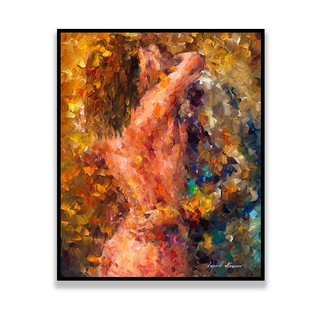 Tranh canvas treo tường "Vì em yêu anh"