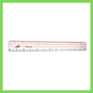 HAI CÂY THƯỚC NHỰA DẺO, HÀNG THIÊN LONG, DÀI 30CM