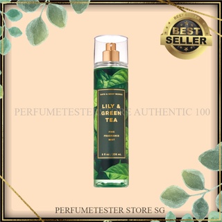 Xịt Thơm Toàn Thân Lưu Hương Mịn Da Bath &amp; Body Works - Lily &amp; Green Tea 30ml/50ml/100ml ⁻ ᴾᴱᴿᶠᵁᴹᴱᵀᴱˢᵀᴱᴿˢᵀᴼᴿᴱˢᴳ ⁻