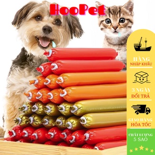 [Mã PET50 giảm 10% - tối đa 50K đơn 250K] Xúc Xích Cho Chó Mèo thanh 15gr- Giàu Dinh Dưỡng, Vitamin, Đạm (Nhận Sỉ)