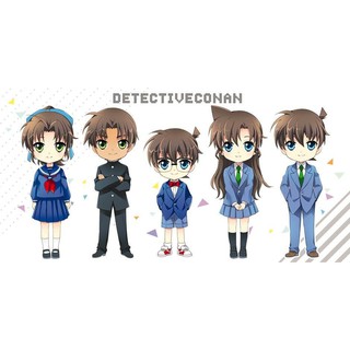 ( Mica trong acrylic ) CAO Móc khóa Thám tử lừng danh Conan ĐỨNG dễ thương in hình anime chibi