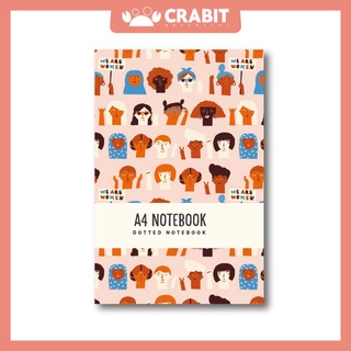 Sổ tay A4 - Dotted Notebook - Skin - ruột dot