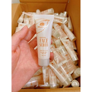 tuýp test tẩy da chết dịu nhẹ magic skin
