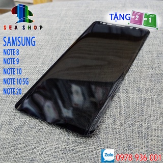 Kính chống nhìn trộm Samsung Note 8, 8, 9 , 10, 10 Plus, 20, 20 Ultra -Kính cường lực full màn hinh Samsung - Tràn viền