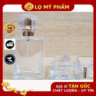 Lọ Chiết Nước Hoa ❤ GIÁ TỐT NHẤT ❤ Lọ chiết nước hoa 30ml Nút Lục Giác , lọ dầu thơm , phụ kiện du lịch
